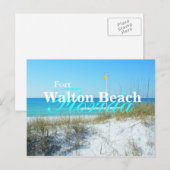 Ft. Walton Beach, Florida Postkarte (Vorne/Hinten)