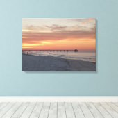 Ft. Walton Beach Sunrise Foto Leinwand Sunset (Insitu (Holzboden))