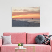 Ft. Walton Beach Sunrise Foto Leinwand Sunset (Insitu (Wohnzimmer))