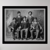 "Ft. Worth Five" Cassidy/Sundance Poster (Vorne)