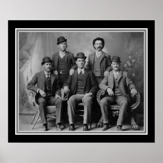 "Ft. Worth Five" Cassidy/Sundance Poster (Vorne)