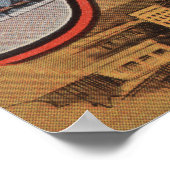 Ft. Worth, Texas - Große Buchstabenszenen Poster (Ecke)