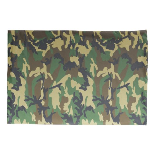 Fta-Waldtarnungs-Camouflage-Muster Kissenbezug (Rückseite)