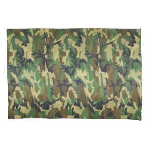 FTA Woodland Camouflage Camouflage Muster Pillow C Kissenbezug
