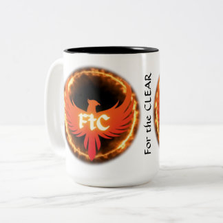 FtC-Logo-Tasse 15oz (benutzerdefinierbar) - Für de Zweifarbige Tasse