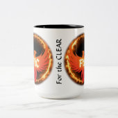 FtC-Logo-Tasse 15oz (benutzerdefinierbar) - Für de Zweifarbige Tasse (Mittel)