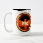 FtC-Logo-Tasse 15oz (benutzerdefinierbar) - Für de Zweifarbige Tasse (Links)