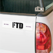 FTD Autoaufkleber (Auf Lkw)