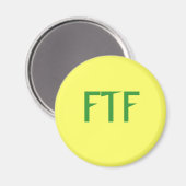 FTF MAGNET (Vorderseite/Rückseite)