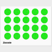 FTF Monochrome Sticker Seals in Grün (Blatt)