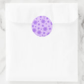 FTF Monochrome Sticker Seals in Lila (Tasche)