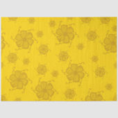 FTF Monochrome Tissue-Papier in Gelb Seidenpapier (Vorderseite)