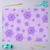 FTF Monochromes Seidenpapier in Lila (Basteln)