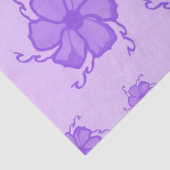 FTF Monochromes Seidenpapier in Lila (Ausschnitt)
