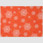 FTF Monochromes Seidenpapier in Orange (Vorderseite)