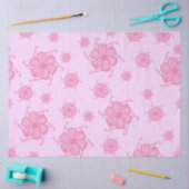 FTF Monochromes Seidenpapier in Rosa (Basteln)