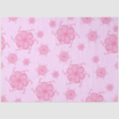 FTF Monochromes Seidenpapier in Rosa (Vorderseite)