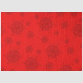 FTF Monochromes Seidenpapier in Rot