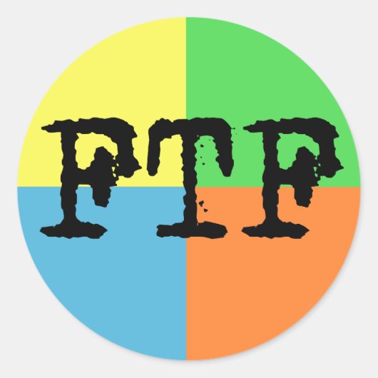 FTF RUNDER AUFKLEBER (Vorderseite)