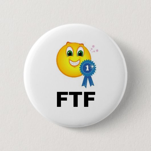 FTF zuerst, zum von Band Geocaching Swag zu finden Button (Vorderseite)