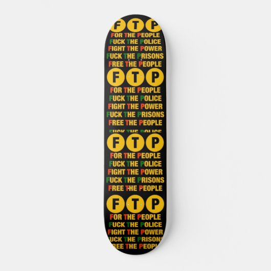 FTP-Skateboard Skateboard (Vorderseite)