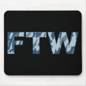 FTW arktische Camouflage Mousepad (Vorne)