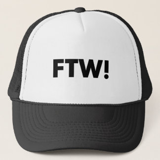 FTW! Für den Gewinn! Truckerkappe