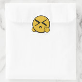 FU-Aufkleber Runder Aufkleber (Tasche)
