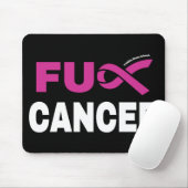 FU CANCER...Brustkrebs Mousepad (Mit Mouse)