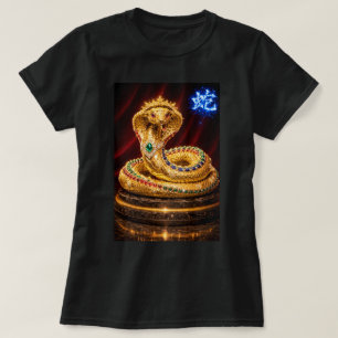 Fu Chinesisches Sternzeichen Jahr der Schlange 004 T-Shirt