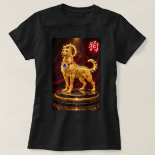 Fu Chinesisches Sternzeichen Jahr des Hundes 00465 T-Shirt
