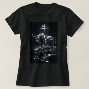 Fu Chinesisches Sternzeichen Jahr des Ochsen 00464 T-Shirt