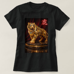 Fu Chinesisches Sternzeichen Jahr des Tigers 00464 T-Shirt