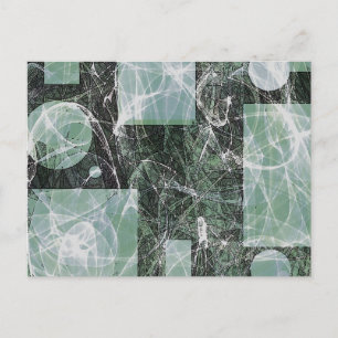 Fu-Chu Abstrakt Postkarte