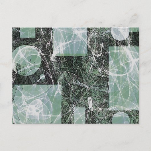 Fu-Chu Abstrakt Postkarte (Vorderseite)