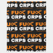 FU CRPS FLEECEDECKE (Vorderseite)