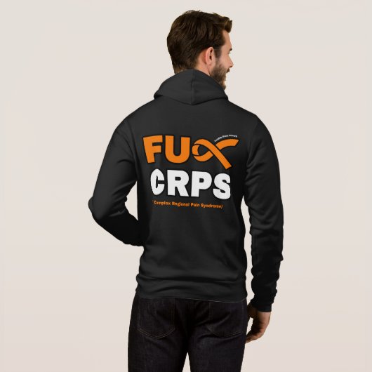 FU CRPS HOODIE (Schwarz voll)