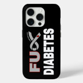 FU Diabetes Case-Mate iPhone Hülle (Rückseite)