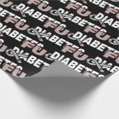 FU Diabetes Geschenkpapier (Ecke)