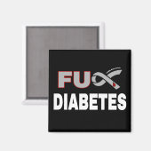 FU Diabetes Magnet (Vorderseite/Rückseite)
