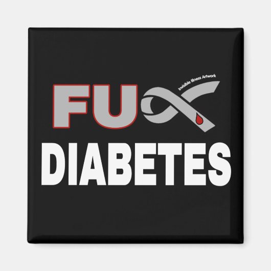 FU Diabetes Magnet (Vorne)