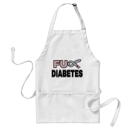 FU Diabetes Schürze (Vorne)