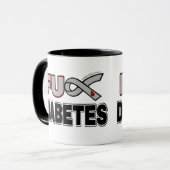 FU Diabetes Tasse (Vorderseite Links)