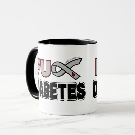 FU Diabetes Tasse (Vorderseite Links)