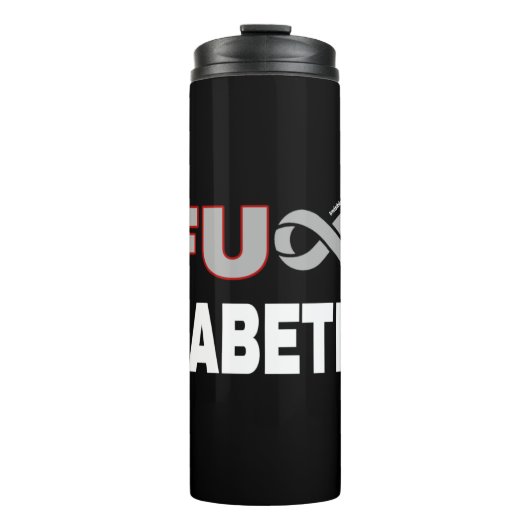 FU Diabetes Thermosbecher (Vorderseite)