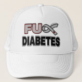 FU Diabetes Truckerkappe (Vorderseite)