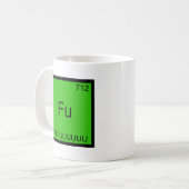 Fu - FFUUUUUUU Funny Element Meme Chemistry T-Shir Kaffeetasse (Vorderseite Links)