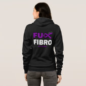 FU FIBRO HOODIE (Schwarz voll)