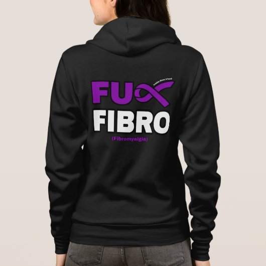 FU FIBRO HOODIE (Rückseite)