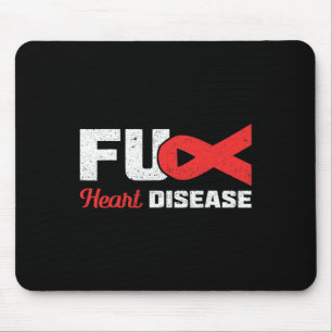 Fu Herzkrankheit Kardiologe Herzkrankheit Aware Mousepad